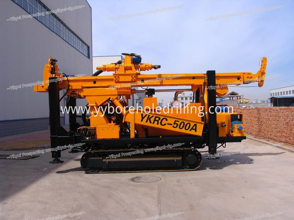 Ykrc 500a 150m Reverse Circulation Dth Drilling Rig 2